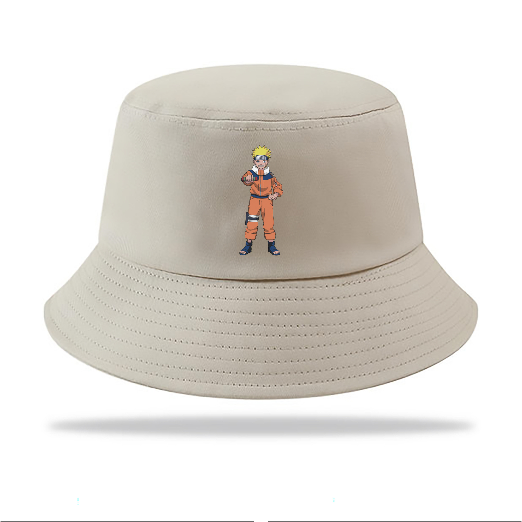 （画像用） NARUTO -ナルト- うずまき ナルト Uzumaki Naruto アウトドア日除けバケットハット